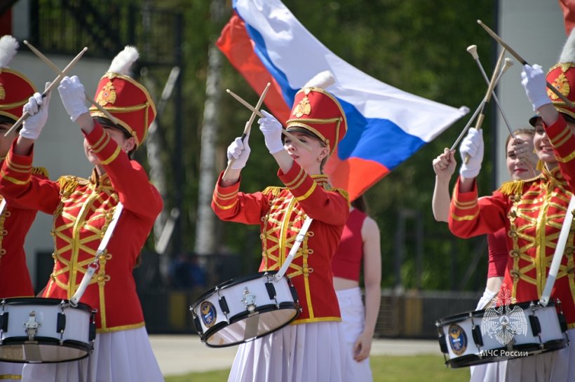 Личный состав Академии принял активное участие в крупномасштабных демонстрационных учениях