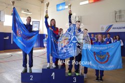 Команда Академии стала бронзовым призером соревнований по плаванию на первенство МЧС России среди образовательных организаций высшего образования