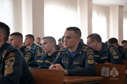 Сотрудники и курсанты Академии обеспечили пожарную безопасность в период выборов мэра Москвы