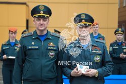 В Академии состоялось торжественное построение ко Дню пожарной охраны