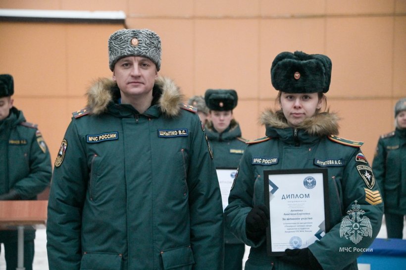 Определены призеры олимпиады по дисциплине «Пожарная тактика»