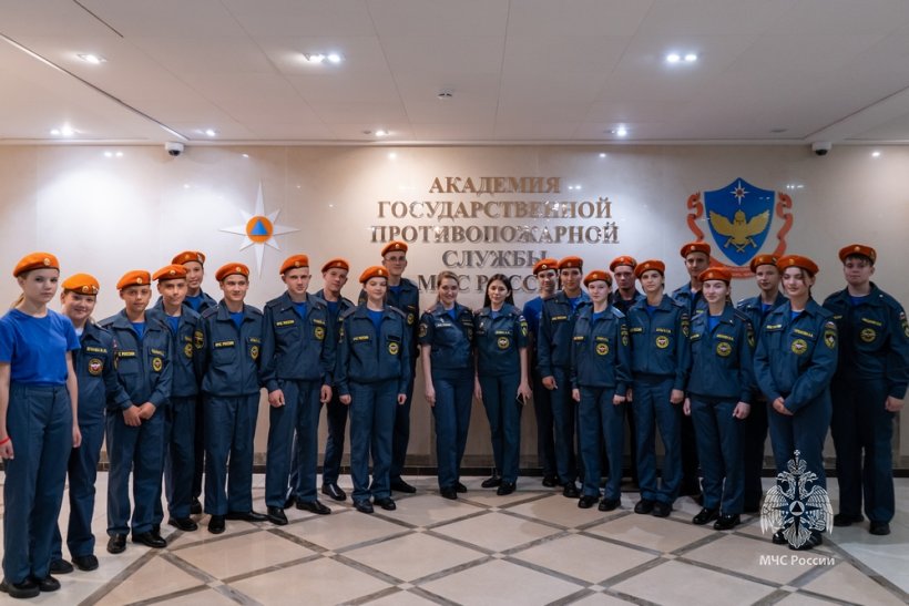 Академия открыла двери для учащихся кадетского класса из Приморского края