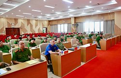 В Ханое прошли занятия по пожаротушению