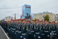 Парадные расчеты Академии приняли участие в Парадах Победы
