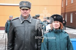 На плацу Академии состоялось построение переменного и постоянного состава