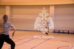 В Академии состоялась вторая академическая спартакиада по бадминтону