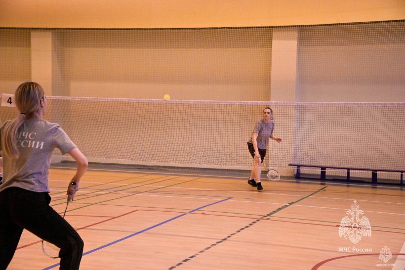 В Академии состоялась вторая академическая спартакиада по бадминтону