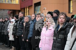 На плацу состоялось ежемесячное построение постоянного и переменного состава Академии
