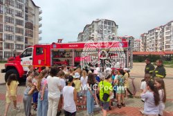 Курсанты провели открытый урок в городе-курорте Геленджик