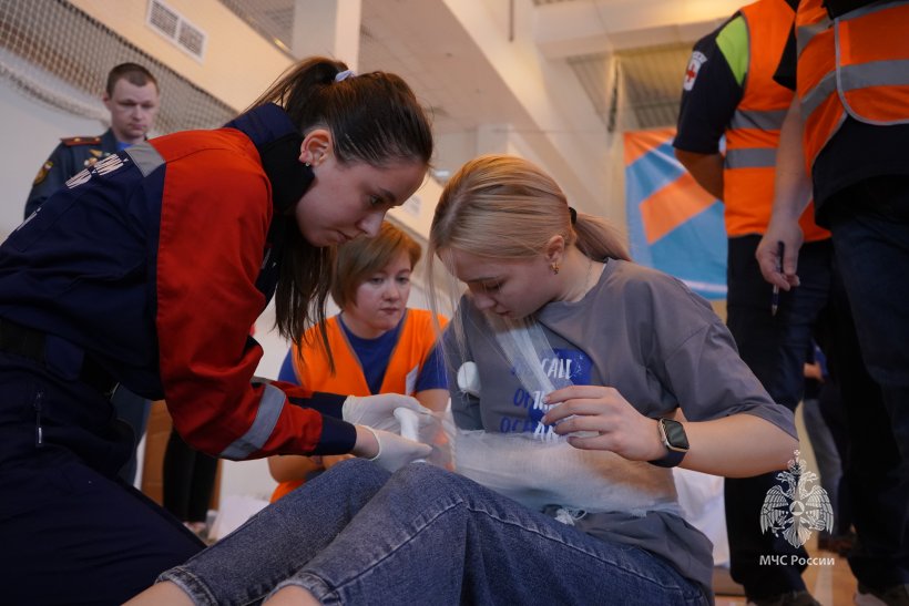 На базе Академии состоялся финал Всероссийских соревнований по оказанию первой помощи и психологической поддержке «Человеческий фактор» среди студентов