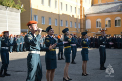 В Академии прошла торжественная линейка, посвященная Дню знаний