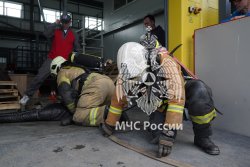 В Москве завершился смотр-конкурс на звание «Лучшее звено газодымозащитной службы города Москвы»