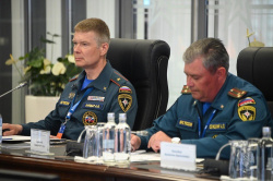 Начальник Академии принял участие в заседании Совета руководителей вузов МЧС России