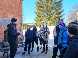 Поисковики Академии совершили лыжный поход по Бородинскому полю