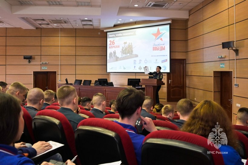 Личный состав Академии принял участие в Международной патриотической акции «Диктант Победы»