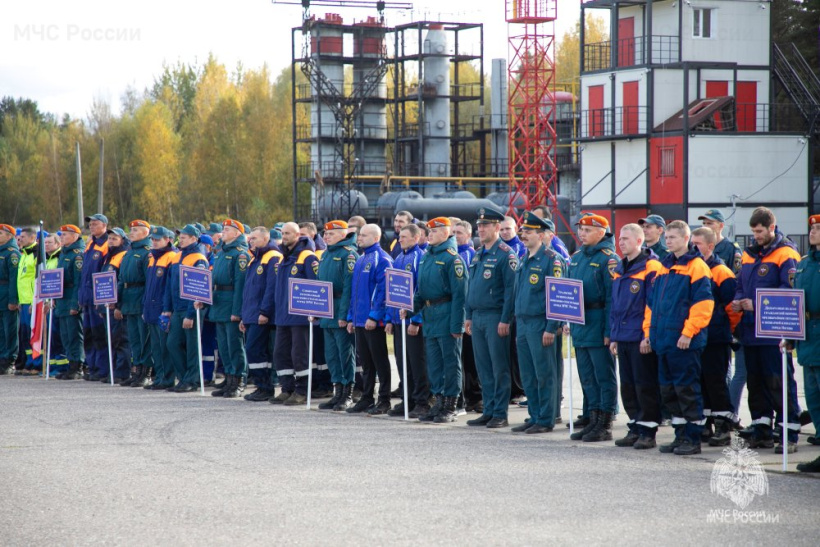 Стартовал Чемпионат МЧС России по многоборью спасателей