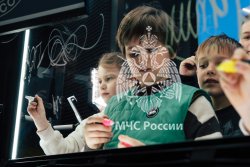 В Академии ГПС МЧС России побывали дети защитников Отечества