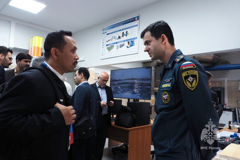 Академию посетила делегация иностранных граждан 