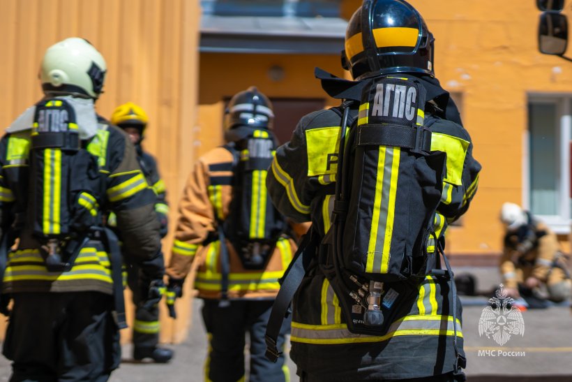 В Академии прошли тренировочные пожарно-тактические учения