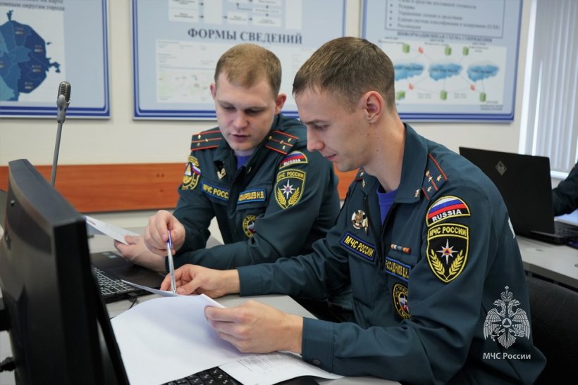 Академия приняла участие в штабной тренировке по гражданской обороне