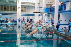 Сборная Академии по плаванию стала победителем первенства МЧС России