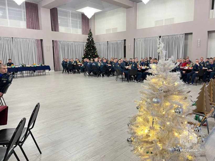 Курсанты встретили новый, 2024 год