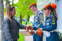 Курсанты вуза приняли участие в церемонии возложения цветов в дань памяти всем воинам Великой Отечественной войны