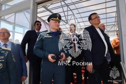 Личный состав Академии принял активное участие в крупномасштабных демонстрационных учениях