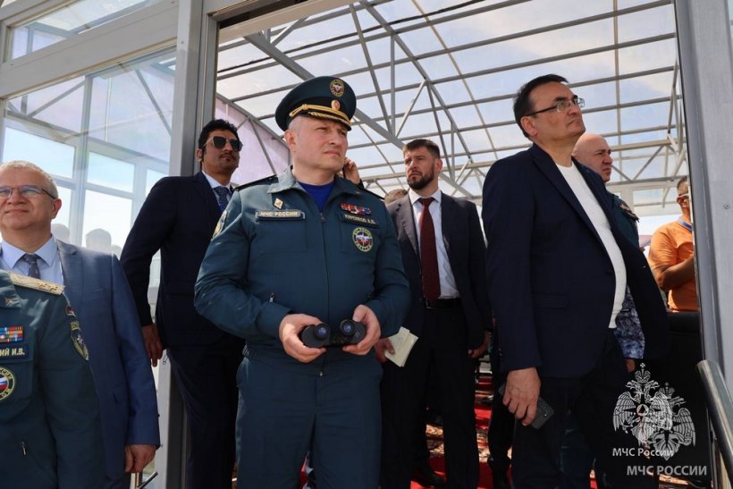 Личный состав Академии принял активное участие в крупномасштабных демонстрационных учениях