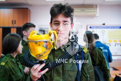 В рамках соглашения Департамента образования и науки города Москвы с Академией ГПС МЧС России для учащихся 10 и 11 кадетских классов столицы был реализован цикл мероприятий профориентационной направленности.