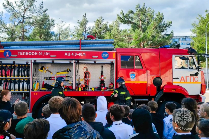  Курсанты Академии провели открытый урок