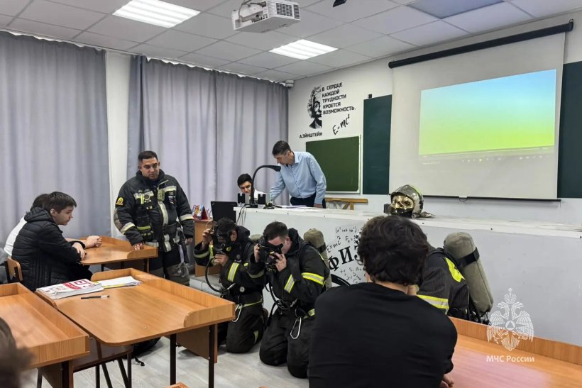 Курсанты Академии провели открытый урок в Краснодарском крае