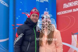 Личный состав Академии ГПС МЧС России принял участие в московской гонке «Лыжня России»