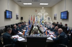 Начальник Академии принял участие в заседании Совета начальников вузов МЧС России