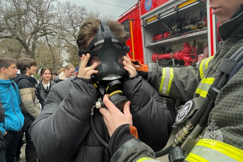 Безопасный урок провели в Геленджике