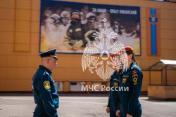 В Академии прошли тренировочные пожарно-тактические учения