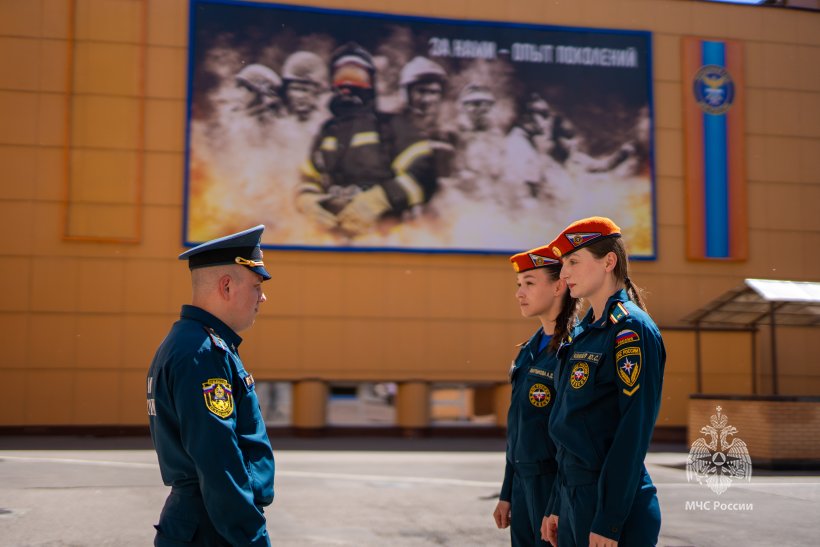 В Академии прошли тренировочные пожарно-тактические учения