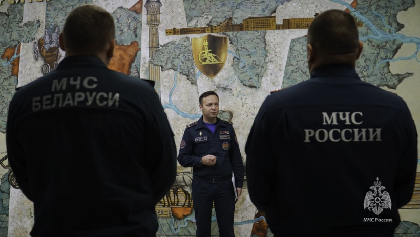 Курсанты Академии прибыли в Университет гражданской защиты МЧС Беларуси