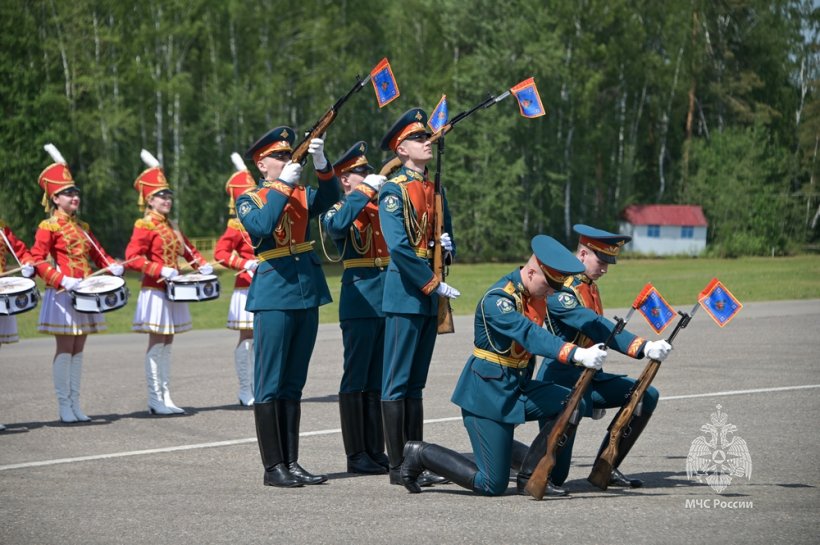 Личный состав Академии принял активное участие в крупномасштабных демонстрационных учениях