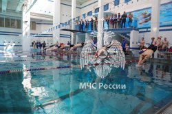 Команда Академии стала бронзовым призером соревнований по плаванию на первенство МЧС России среди образовательных организаций высшего образования