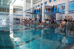 Команда Академии стала бронзовым призером соревнований по плаванию на первенство МЧС России среди образовательных организаций высшего образования