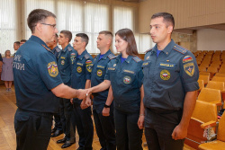 Выпускники Академии пополнили ряды территориальных органов МЧС России