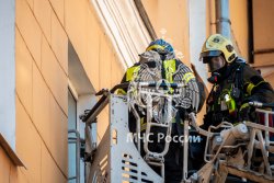 В Академии прошли пожарно-тактические учения