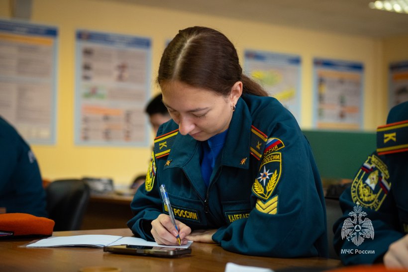 Курсанты Академии проходят практическую подготовку