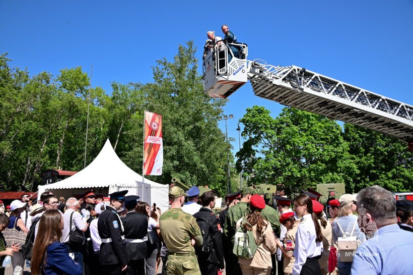 Академия приняла участие в фестиваль-форуме кадетского движения на Поклонной горе