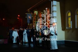 Личный состав принял участие в пасхальном богослужении