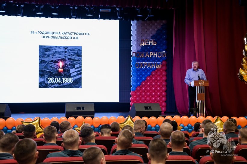 Личный состав Академии принял участие в мероприятиях, посвященных годовщине катастрофы на ЧАЭС