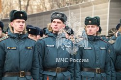 На плацу вуза состоялся общеакадемический развод