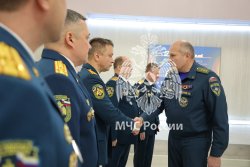 Александр Куренков посетил Академию ГПС МЧС России в Москве