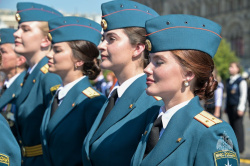 На Красной площади состоялся выпуск молодых специалистов